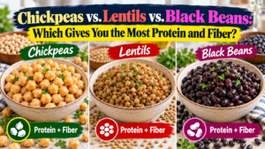 Chickpeas vs. Lentils vs. Black Beans: Which Gives You the Most Protein and Fiber?