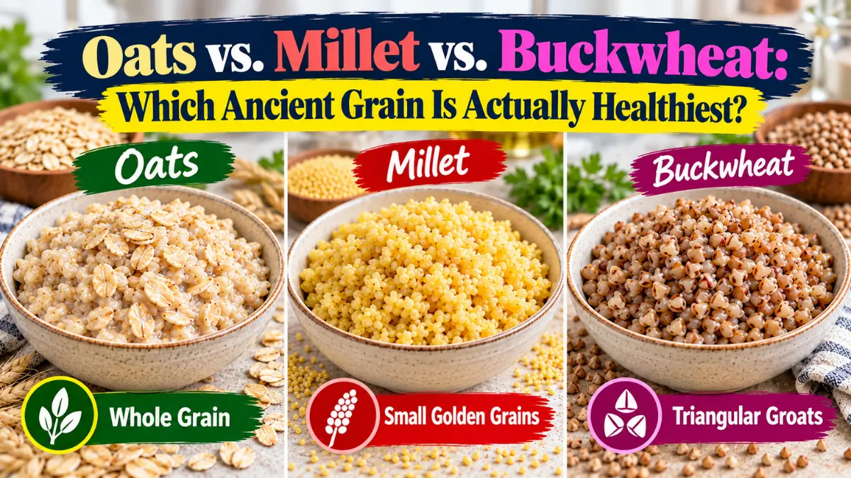 Oats vs. Millet vs. Buckwheat: Which Ancient Grain Is Actually Healthiest?