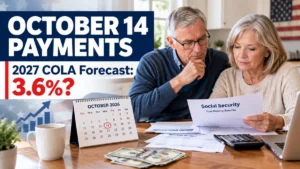 Social Security October 14 Payments: Who Gets a Check as the 2027 COLA Forecast Reaches 3.6%?